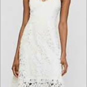 Express Lace Dress, in White. Never worn, with tags.